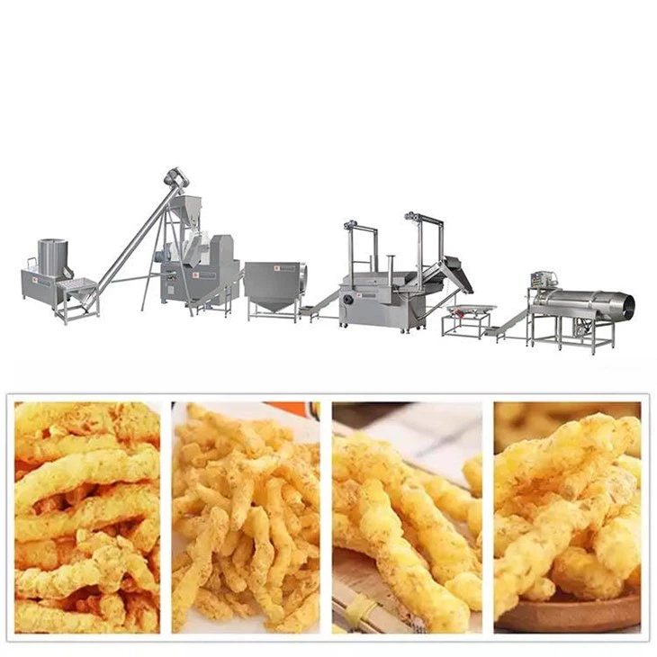 Factory Price Kurkure Making Machine Equipment Cheetos Processing Line
