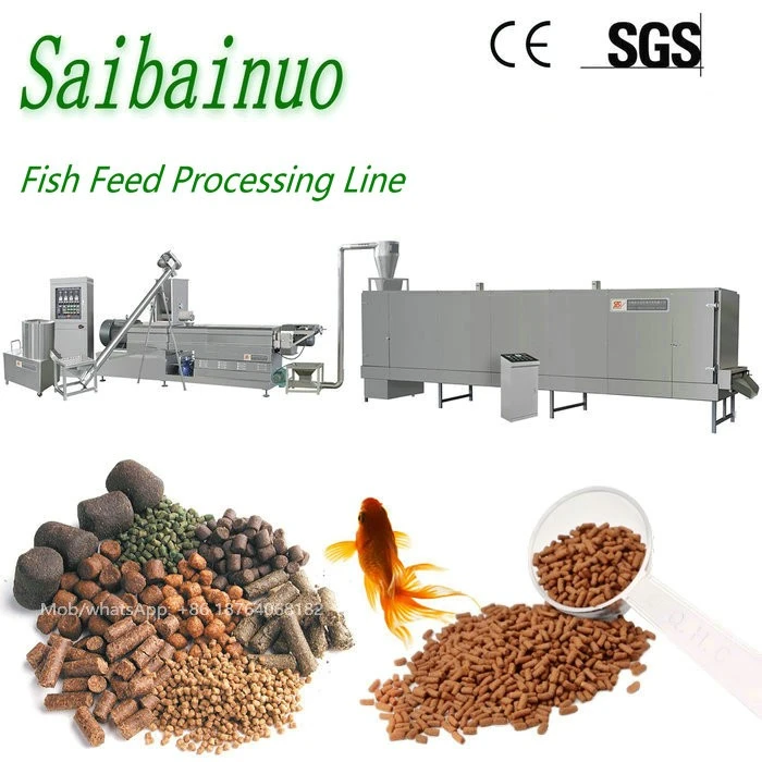 Fish Feed Machine Extruder Floating Fish Feed Machinery