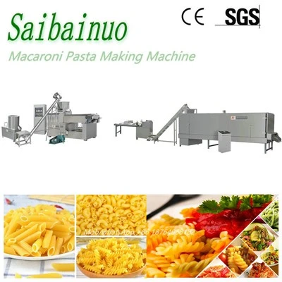 Itališkų makaronų ir makaronų visiškai automatinė gamybos linija